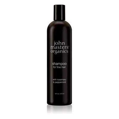 John Masters Organics Rosemary & Peppermint Shampoo for Fine Hair sampon világos hajra 473 ml