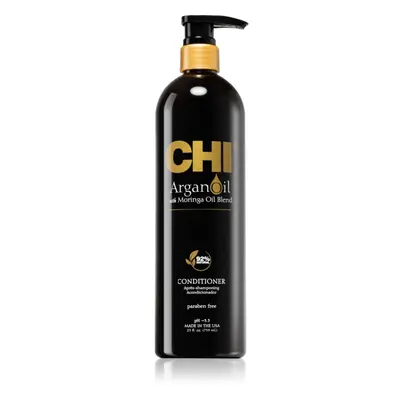 CHI Argan Oil Conditioner tápláló kondícionáló száraz és sérült hajra 739 ml