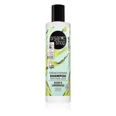 Organic Shop Organic Algae & Clay ásványi sampon a törékeny hajra 280 ml