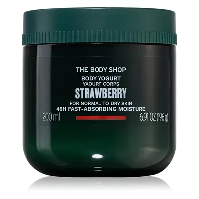 The Body Shop Strawberry Body Yogurt test jogurt eper illattal 200 ml