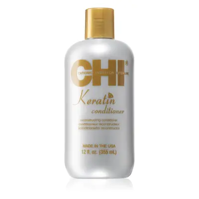 CHI Keratin keratinos kondicionáló száraz és rakoncátlan hajra 355 ml