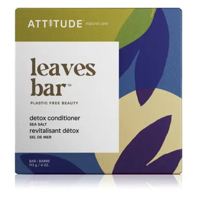 Attitude Leaves Bar Sea Salt szilárd hajkondicionáló méregtelenítő hatással 113 g