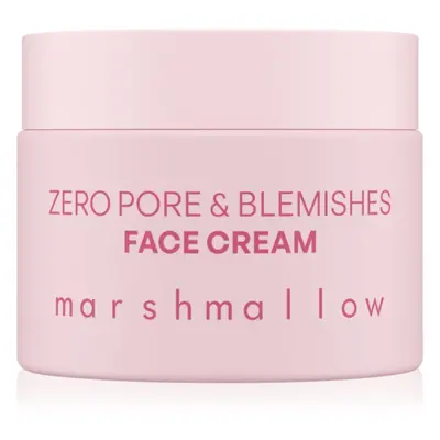 Nacomi Zero Pore & Blemishes bőrkrém a bőr tökéletlenségei ellen MARSHMALLOW 40 ml