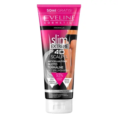 Eveline Cosmetics Slim Extreme 4D Scalpel intenzív karcsúsító ápolás 250 ml