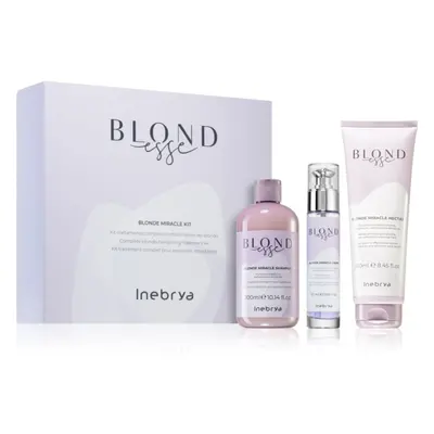 Inebrya BLONDesse Blonde Miracle Kit ajándékszett szőke hajra