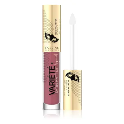 Eveline Cosmetics Variété matt folyékony állagú ajakrúzs árnyalat 03 Berry Shake 4,5 ml