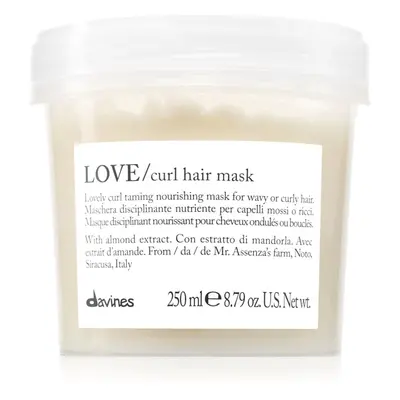 Davines Love Curl Hair Mask intenzíven tápláló maszk göndör hajra 250 ml