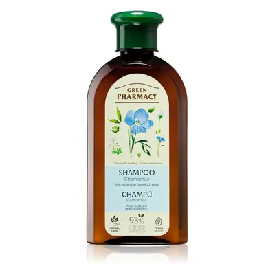 Green Pharmacy Chamomile Shampoo sampon a meggyengült és sérült hajra 350 ml