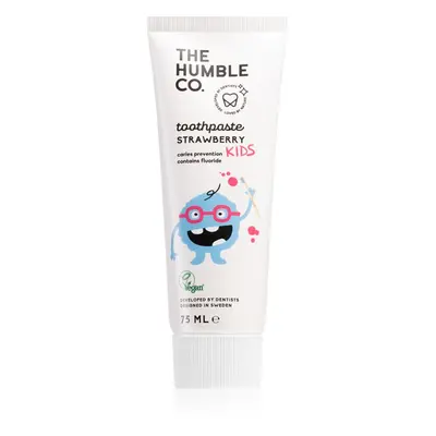 The Humble Co. Natural Toothpaste Kids természetes fogkrém gyermekeknek eper ízzel 75 ml