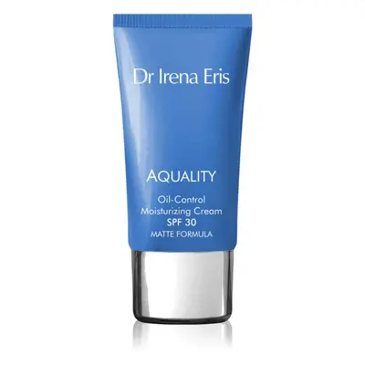 Dr Irena Eris Aquality Oil-Control Moisturizing Cream mélyen hidratáló krém a ráncok ellen SPF 3