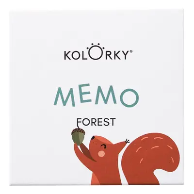 Kolorky Memo Game Forest Memóriajáték 20 db