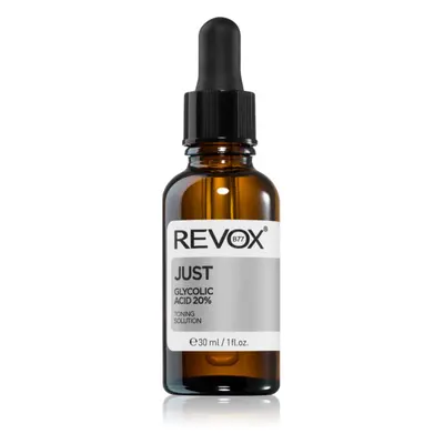 Revox B77 Just Glycolic Acid 20% feszesítő hámlasztó szérum az arcra 30 ml