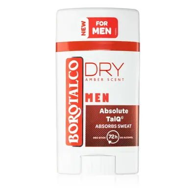 Borotalco MEN Dry izzadásgátló deo stift 72 óra uraknak Amber Scent 40 ml