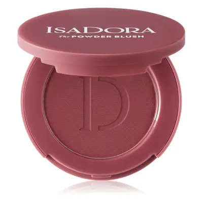 IsaDora The Powder Blush púderes arcpír árnyalat 11 Deep Berry 4.5 g