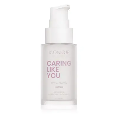 ICONIQUE Professional CARING LIKE YOU Deep Hydration hidratáló olaj száraz és sérült hajra 30 ml