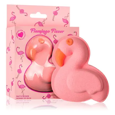 I Heart Revolution Bath Fizzer Flamingo fürdőgolyó illattal Pineapple & Peach 110 g