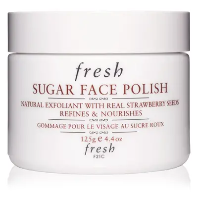 fresh Sugar Face Polish cukros bőrradír 125 g