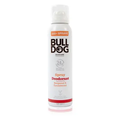 Bulldog Bergamot &Sandalwood Spray Deodorant alumínium mentes dezodor spray formában 125 ml