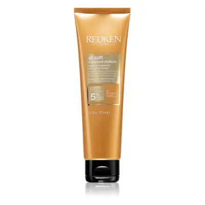 Redken All Soft erősítő öblítést nem igénylő ápolás a táplálásért és hidratálásért 150 ml