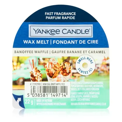 Yankee Candle Banoffee Waffle illatos viasz aromalámpába 22 g