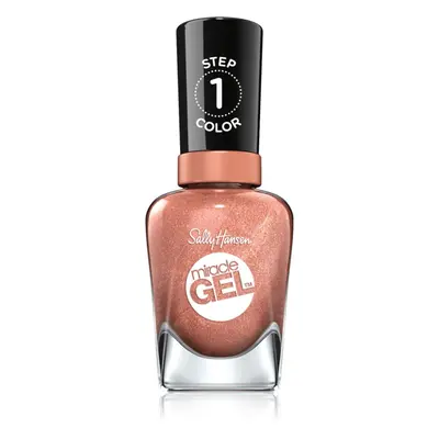 Sally Hansen Miracle Gel™ géles körömlakk UV/LED lámpa használata nélkül árnyalat 660 Terra-Copp