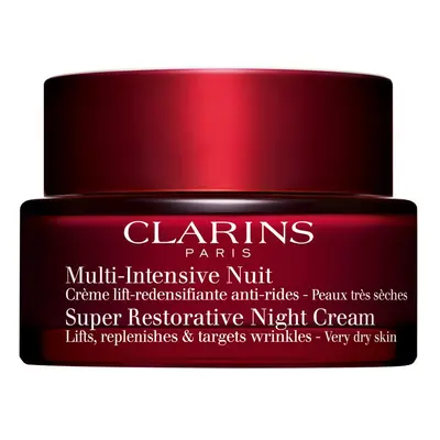 Clarins Super Restorative Night Cream éjszakai krém száraz és nagyon száraz bőrre 50 ml