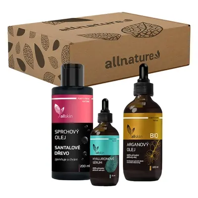 Allnature Allskin package for women ajándékszett testre és arcra hölgyeknek