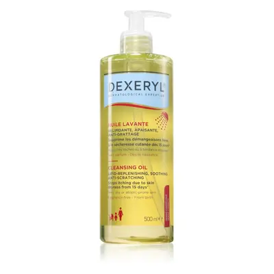 Dexeryl Cleansing oil gyengéden tisztító olaj nagyon száraz, érzékeny és atópiás bőrre 500 ml