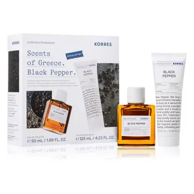 Korres Black Pepper ajándékszett uraknak