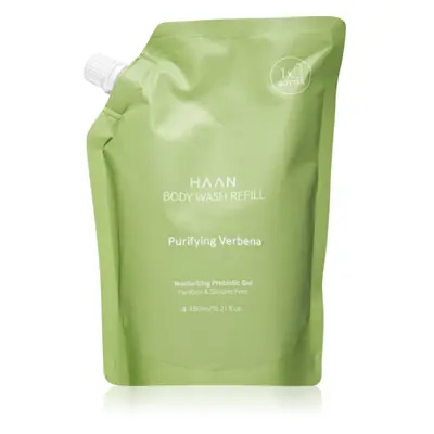 HAAN Body Wash Purifying Verbena tisztító tusoló gél utántöltő 450 ml