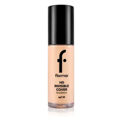 flormar HD Invisible Cover Foundation könnyű alapozó világosító hatással SPF 30 árnyalat 040 Lig