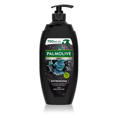 Palmolive Men Refreshing fürdőgél férfiaknak 3 az 1-ben 750 ml