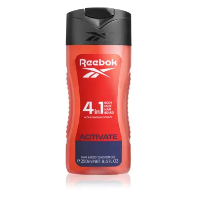 Reebok Activate Your Senses fürdőgél férfiaknak 4in1 250 ml