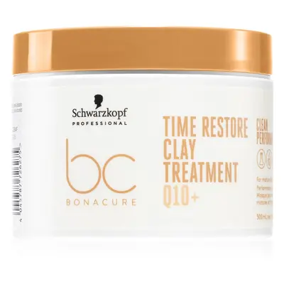 Schwarzkopf Professional BC Bonacure Time Restore agyagos maszk érett hajra 500 ml