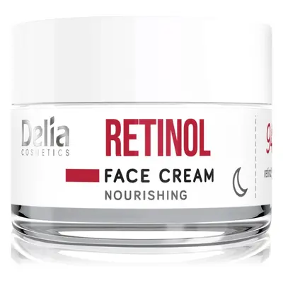 Delia Cosmetics Authentic Beauty Retinol tápláló éjszakai krém az arcra 50 ml