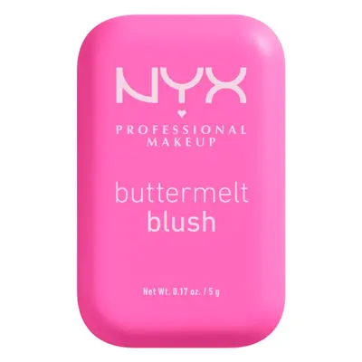 NYX Professional Makeup Buttermelt Blush púderes arcpír árnyalat 01 My Butta Half 5 g