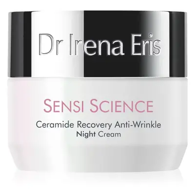 Dr Irena Eris Sensi Science Ceramide Recovery Anti-Wrinkle Night Cream regeneráló éjszakai krém 