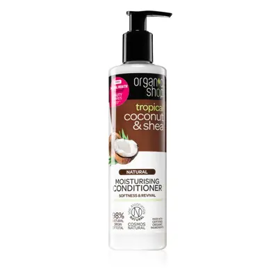 Organic Shop Natural Coconut & Shea hidratáló kondicionáló száraz és sérült hajra 280 ml