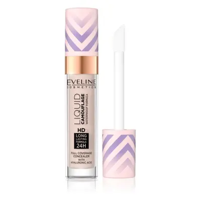 Eveline Cosmetics Liquid Camouflage vízálló korrektor hialuronsavval árnyalat 02 Light Vanilla 7