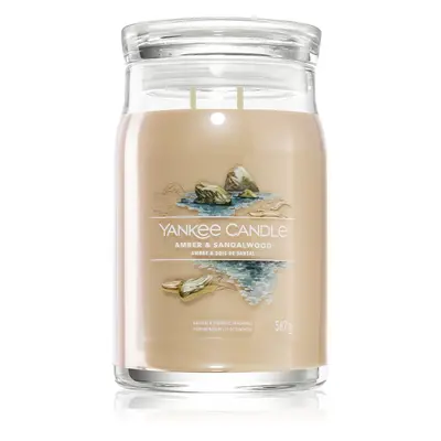 Yankee Candle Amber & Sandalwood illatgyertya 567 g