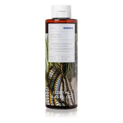 Korres Forest Cedar felfrissítő tusfürdő gél 250 ml