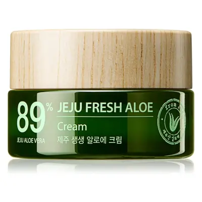 The Saem Jeju Fresh Aloe 89% hidratáló géles krém 50 ml