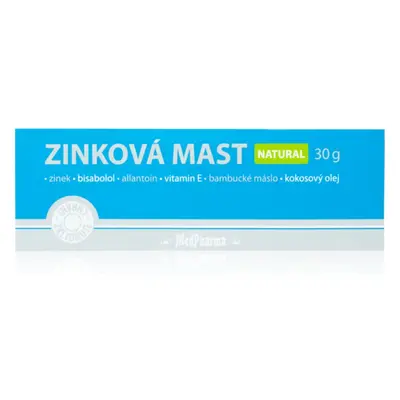 MedPharma Zinc ointment Natural nyugtató krém a bőrre 30 g