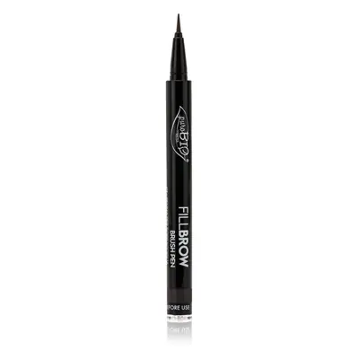 puroBIO Cosmetics Fillbrow szemöldök fixáló árnyalat 04 Soft Black 0.7 ml