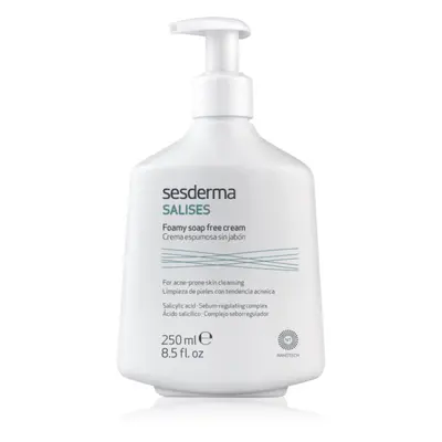 Sesderma Salises Foamy soap-free cream tisztító gél pattanások ellen 250 ml