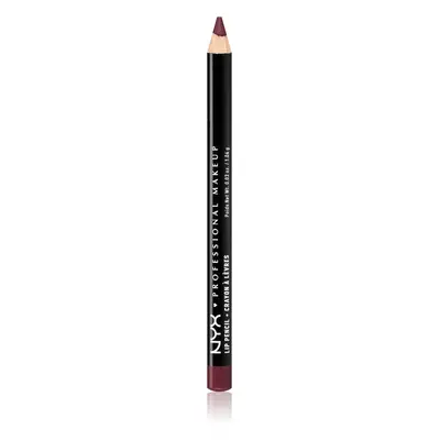 NYX Professional Makeup Slim Lip Pencil ajakceruza árnyalat Plum 1 g