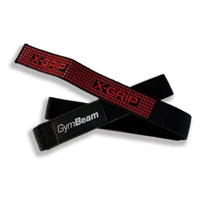 GymBeam X-Grip felhúzó heveder szín Black