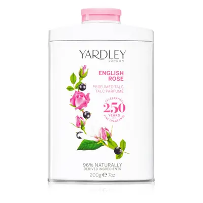 Yardley English Rose illatosított púder 200 g