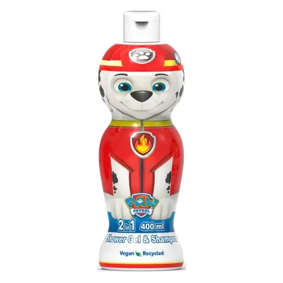 Nickelodeon Paw Patrol Shower Gel & Shampoo tusfürdő gél és sampon 2 in 1 gyermekeknek Marshall 