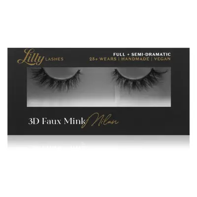 Lilly Lashes 3D Faux Mink műszempillák típus Milan 1 pár